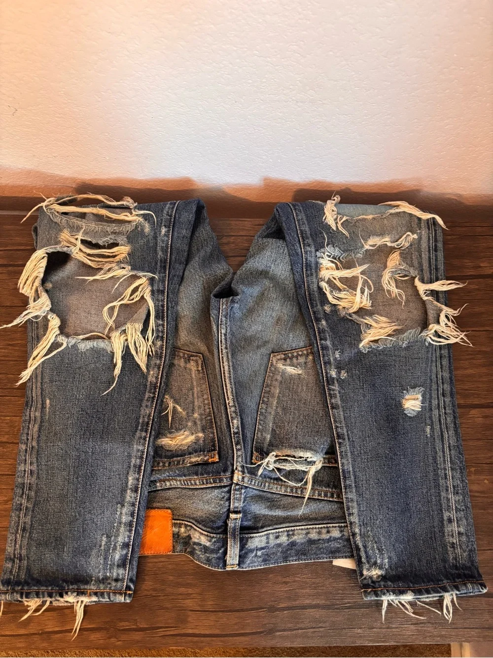 Moussy button fly jeans size waist 25 - Picture 2 of 6